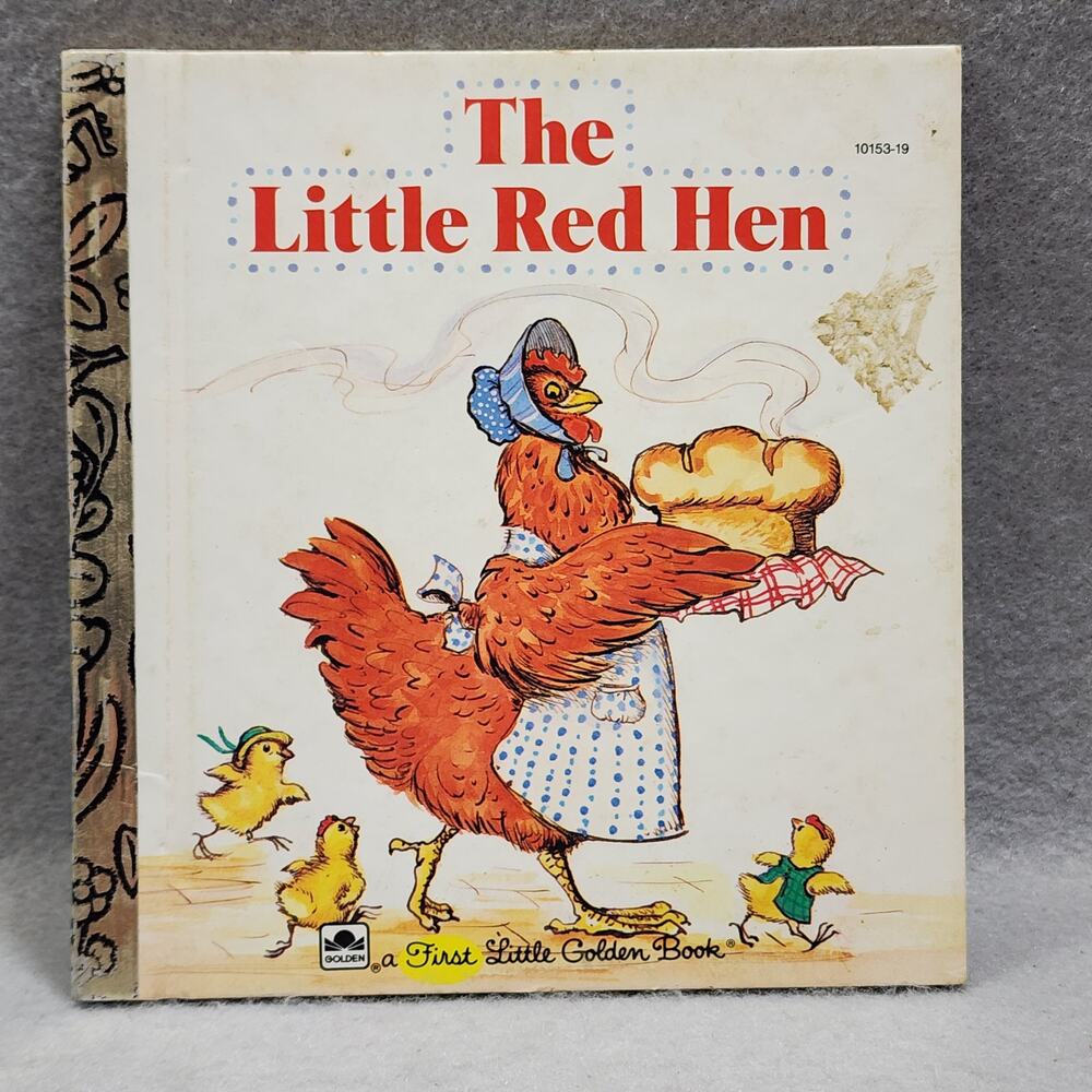 First Little Golden Books Children's Books Lot of 6 Vintage 1970s-1990s